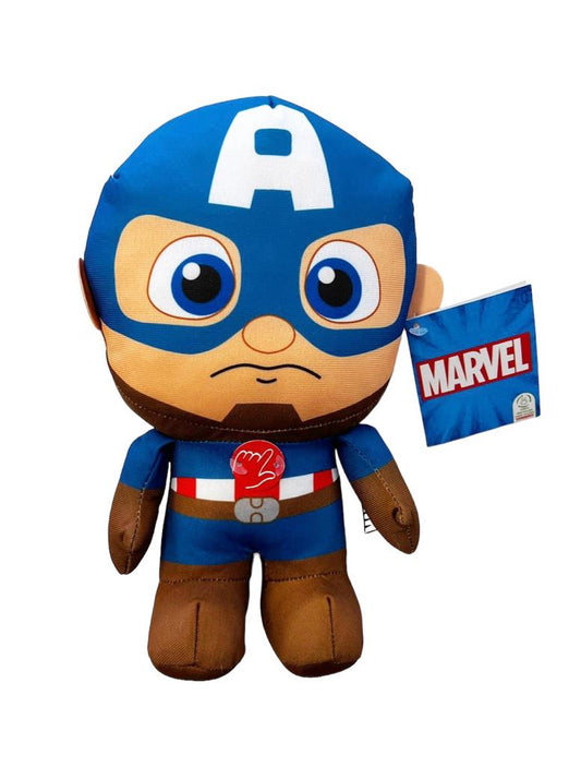 " Captain America " Avengers Marvel Plüschfigur mit Sound Kuscheltier Plüsch MARVEL